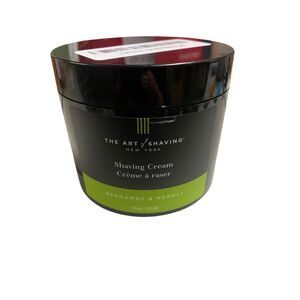 The Art of Shaving Bergamot Neroli Shaving Cream 5 oz Luxury Formula READ